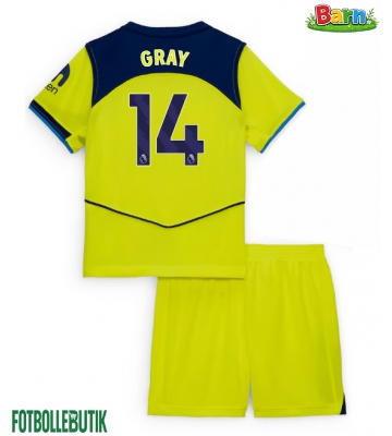 Tottenham Hotspur Archie Gray #14 Tredjeställ Barn 2025-26 Kortärmad (+ Korta byxor)